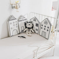 4pcs Baby Bed Bumper