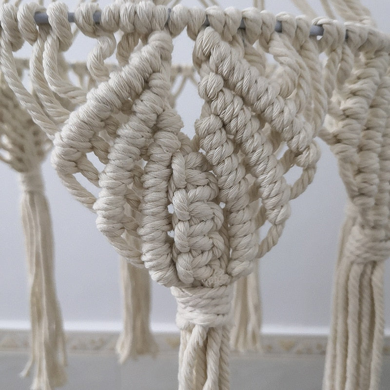Bohemian Macramé Chandelier