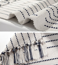 Neat Lines Cotton Rug