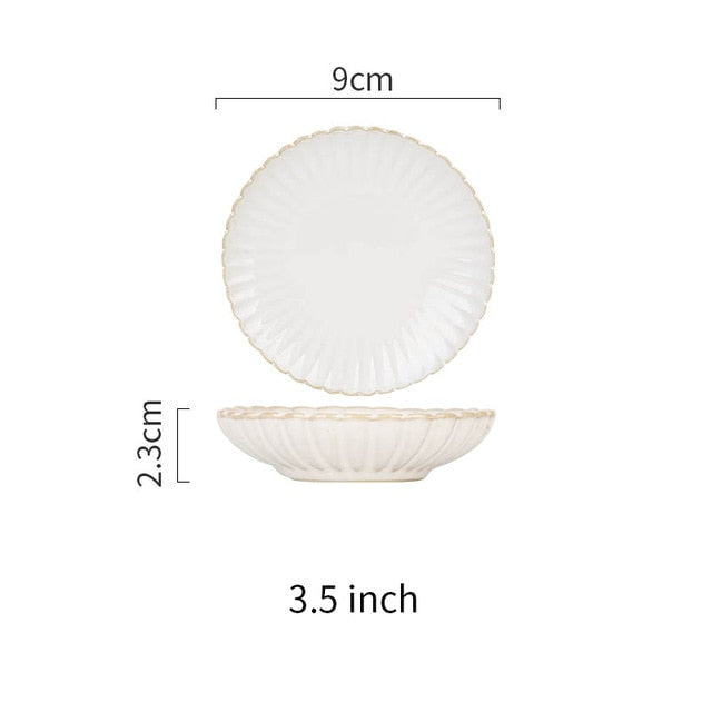 Waves of Beige Dining Set