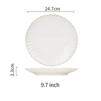 Waves of Beige Dining Set