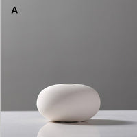 Rounded Scraped Vase