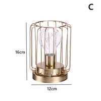 Geometric Battery Operated Night Light