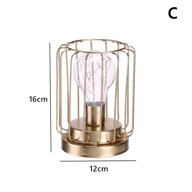 Geometric Battery Operated Night Light