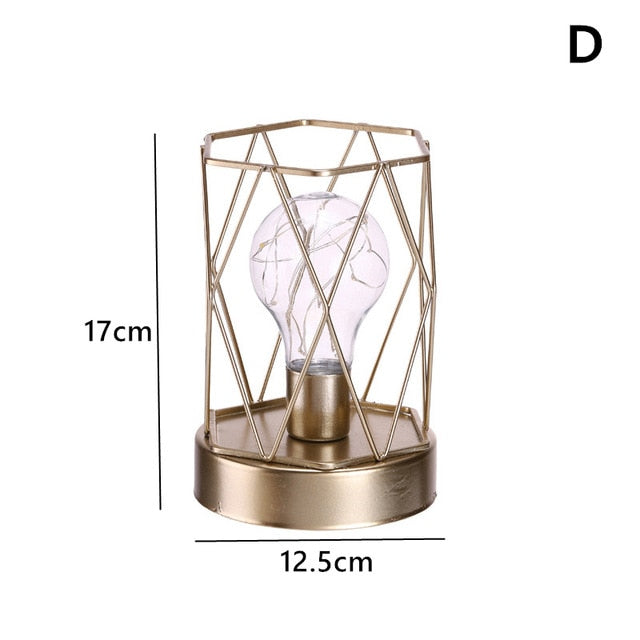 Geometric Battery Operated Night Light