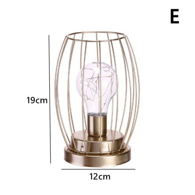 Geometric Battery Operated Night Light