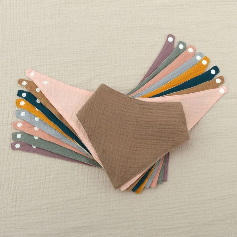 Snap Button Baby Bib