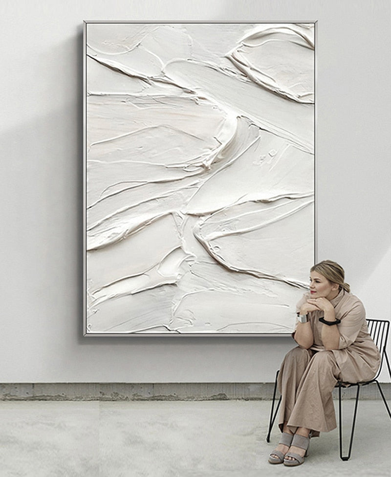 Hand-Painted Abstract Painting