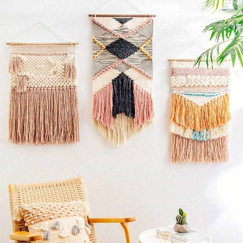 Boho Handwoven Tapestry