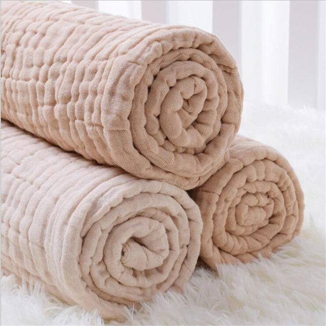 Bamboo Cotton Receiving Blanket