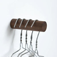 Angled Wood Wall Hooks