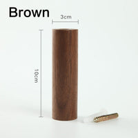 Angled Wood Wall Hooks