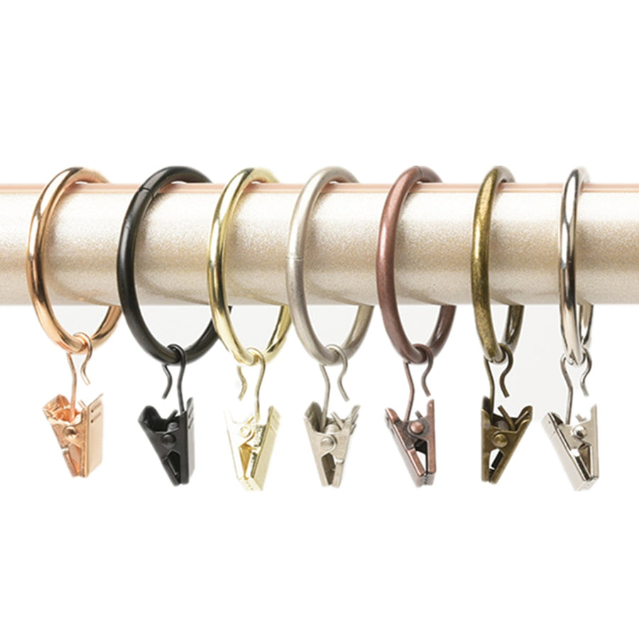 10pcs Curtain and Shower Clips