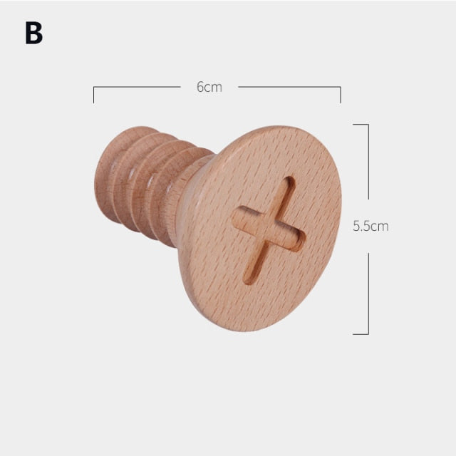 Cute as a Button Wall Hooks