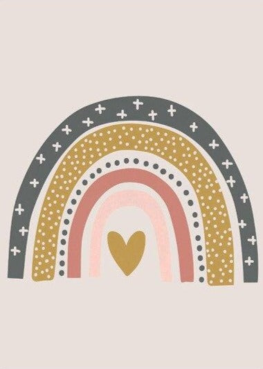 Sunshine, Love, and Rainbows Wall Art