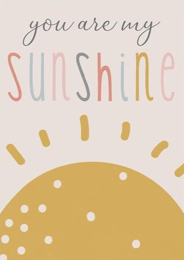 Sunshine, Love, and Rainbows Wall Art