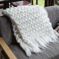 Chunky Tassel Blanket