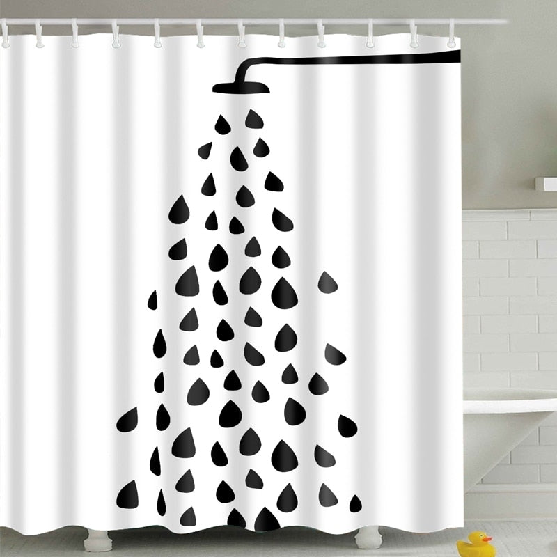Let It Rain Shower Curtain